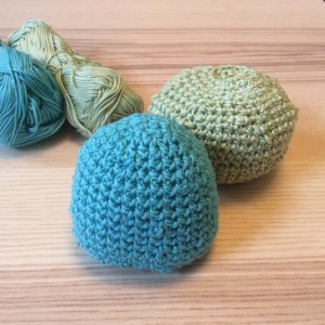 Baby Bulbasaur step 1 - head and bulb take shape